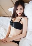 Taiwanese 30C bust size escort girl, 5`8" tall