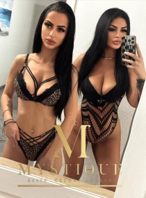 brunette escort Melik Alba Duo