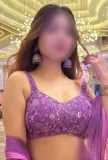 Indian Shazia 34D bust size escort girl