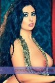 breathtaking Arabic busty escort girl in London
